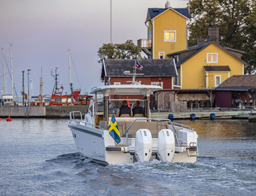 Nimbus T11 with Assisted Docking Volvo Penta